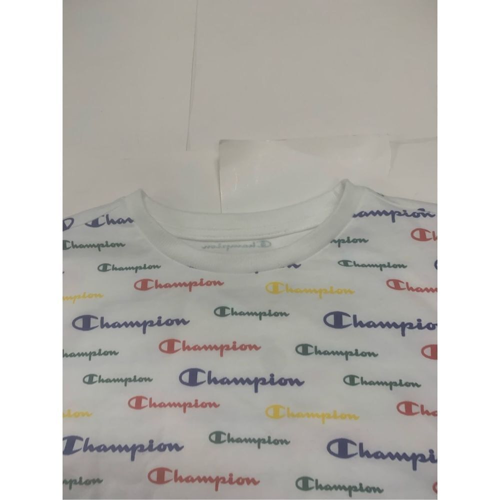 Multicolored Champion Monogrammed Patterned Sweat… - image 3